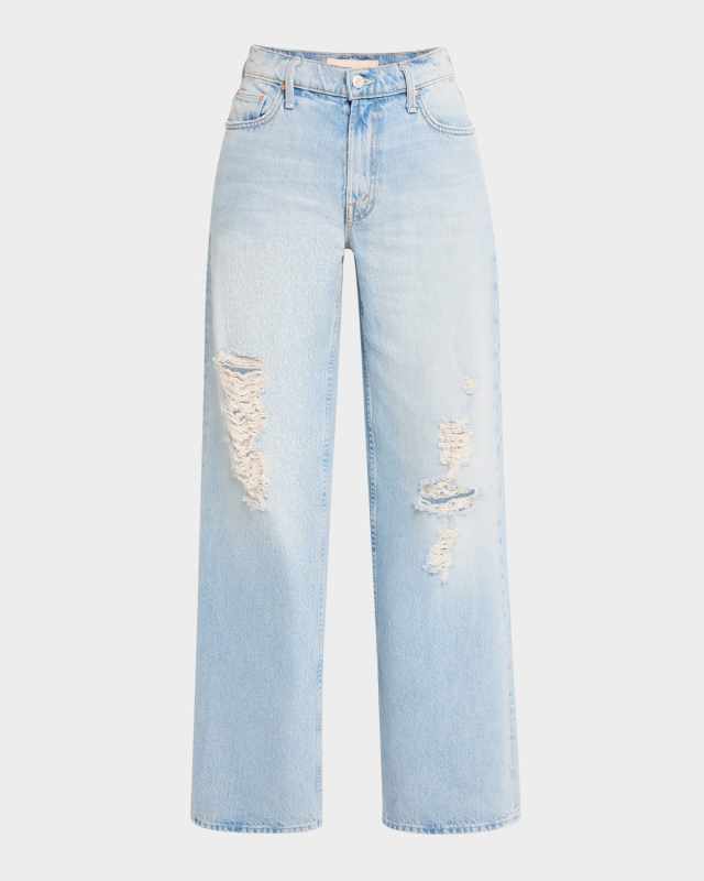 The Spinner Zip Sneak Jeans